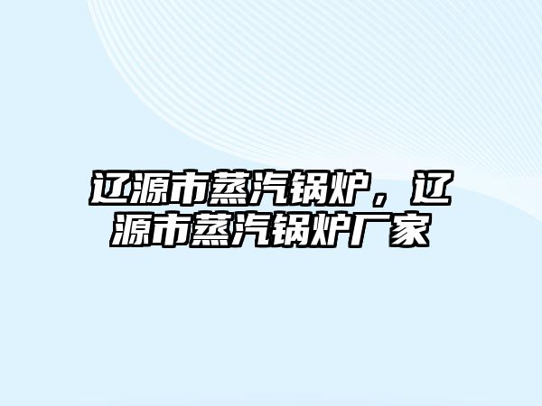 遼源市蒸汽鍋爐，遼源市蒸汽鍋爐廠家