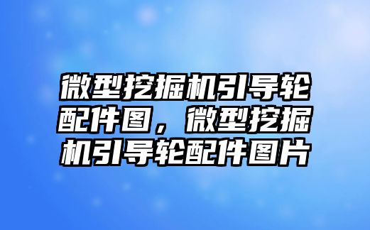 微型挖掘機引導輪配件圖，微型挖掘機引導輪配件圖片