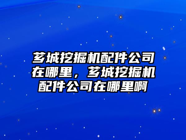 薌城挖掘機(jī)配件公司在哪里，薌城挖掘機(jī)配件公司在哪里啊