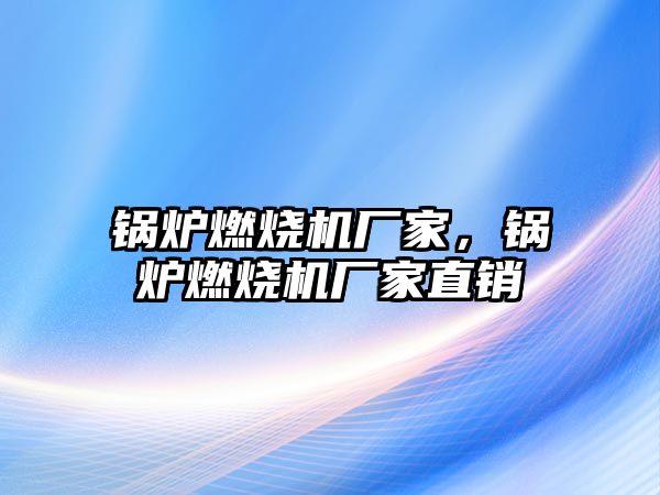 鍋爐燃燒機(jī)廠家，鍋爐燃燒機(jī)廠家直銷