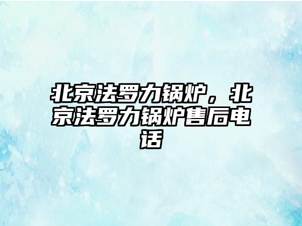 北京法羅力鍋爐，北京法羅力鍋爐售后電話