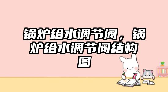 鍋爐給水調(diào)節(jié)閥，鍋爐給水調(diào)節(jié)閥結(jié)構(gòu)圖