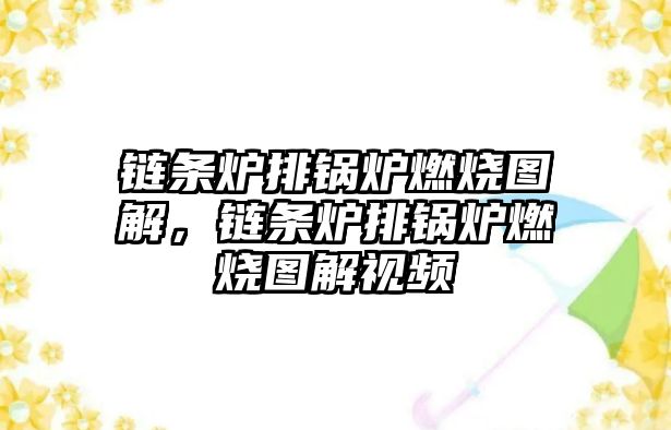 鏈條爐排鍋爐燃燒圖解，鏈條爐排鍋爐燃燒圖解視頻