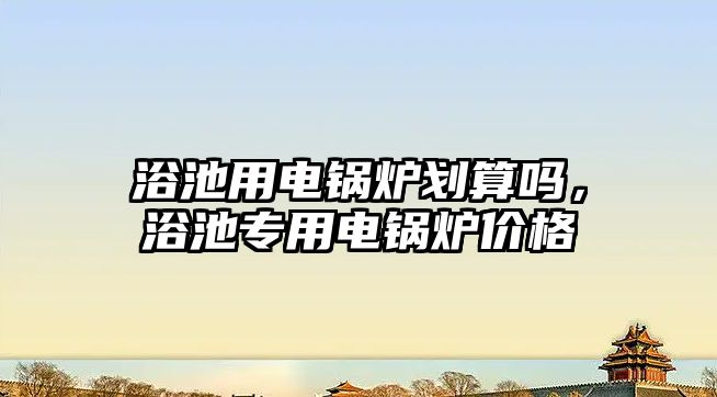 浴池用電鍋爐劃算嗎，浴池專用電鍋爐價格