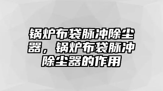 鍋爐布袋脈沖除塵器，鍋爐布袋脈沖除塵器的作用