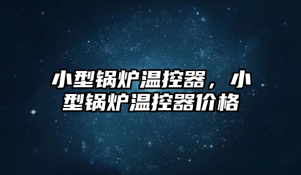 小型鍋爐溫控器，小型鍋爐溫控器價格