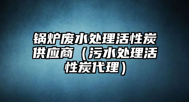 鍋爐廢水處理活性炭供應(yīng)商（污水處理活性炭代理）