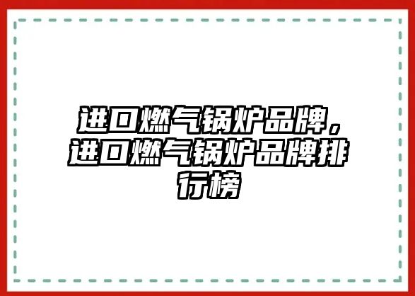 進(jìn)口燃?xì)忮仩t品牌，進(jìn)口燃?xì)忮仩t品牌排行榜