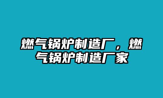 燃?xì)忮仩t制造廠，燃?xì)忮仩t制造廠家