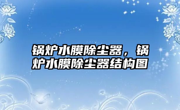 鍋爐水膜除塵器，鍋爐水膜除塵器結(jié)構(gòu)圖