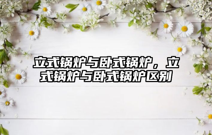 立式鍋爐與臥式鍋爐，立式鍋爐與臥式鍋爐區(qū)別