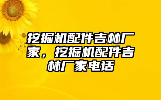 挖掘機配件吉林廠家，挖掘機配件吉林廠家電話