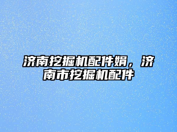 濟南挖掘機配件娟，濟南市挖掘機配件