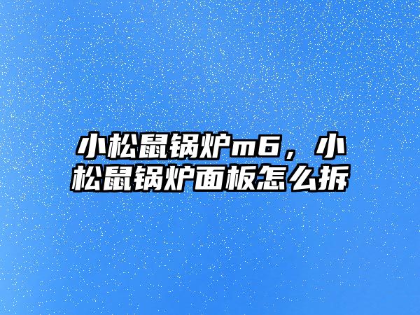 小松鼠鍋爐m6，小松鼠鍋爐面板怎么拆