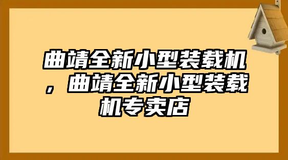 曲靖全新小型裝載機(jī)，曲靖全新小型裝載機(jī)專賣(mài)店