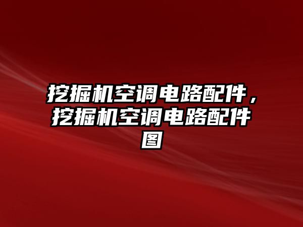 挖掘機(jī)空調(diào)電路配件，挖掘機(jī)空調(diào)電路配件圖