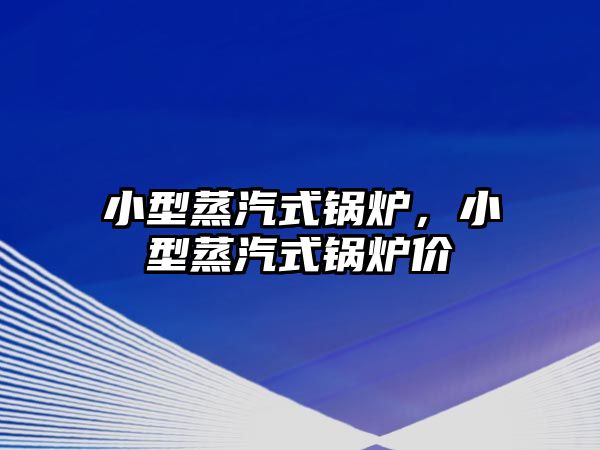 小型蒸汽式鍋爐，小型蒸汽式鍋爐價栿