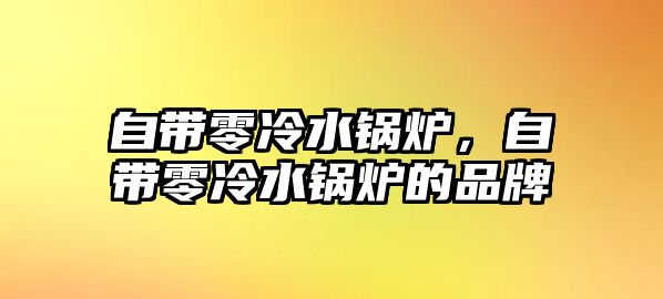 自帶零冷水鍋爐，自帶零冷水鍋爐的品牌