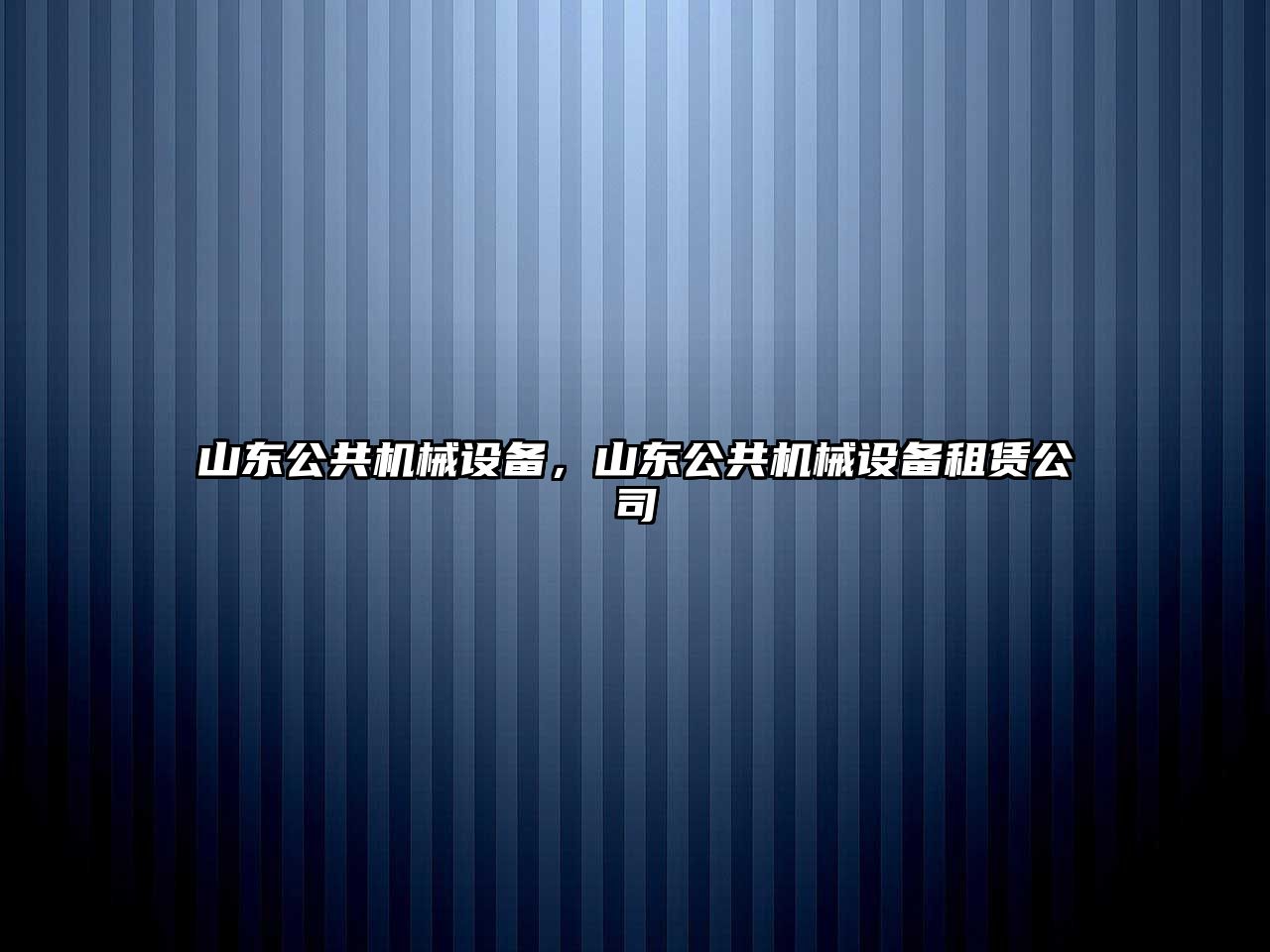 山東公共機(jī)械設(shè)備，山東公共機(jī)械設(shè)備租賃公司