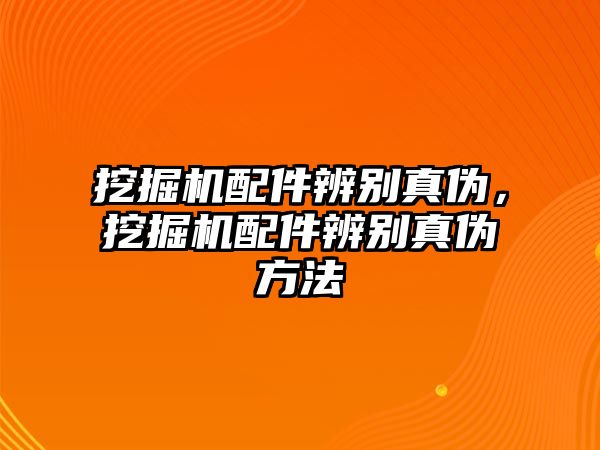 挖掘機配件辨別真?zhèn)危诰驒C配件辨別真?zhèn)畏椒?/>	
								</i>
								<p class=