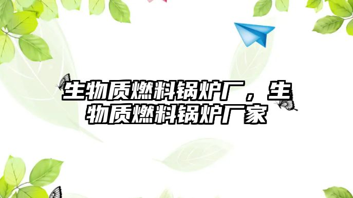 生物質(zhì)燃料鍋爐廠，生物質(zhì)燃料鍋爐廠家