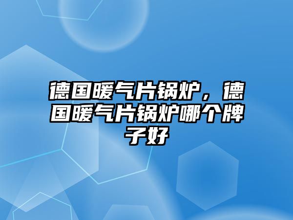 德國暖氣片鍋爐，德國暖氣片鍋爐哪個(gè)牌子好