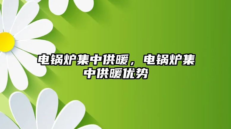 電鍋爐集中供暖，電鍋爐集中供暖優(yōu)勢