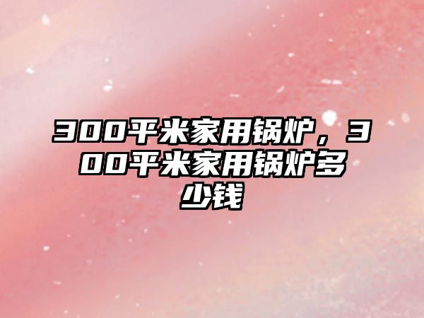 300平米家用鍋爐，300平米家用鍋爐多少錢