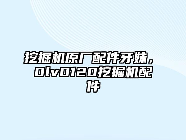 挖掘機原廠配件牙妹，ⅴ0lv0120挖掘機配件