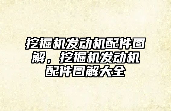 挖掘機發(fā)動機配件圖解，挖掘機發(fā)動機配件圖解大全