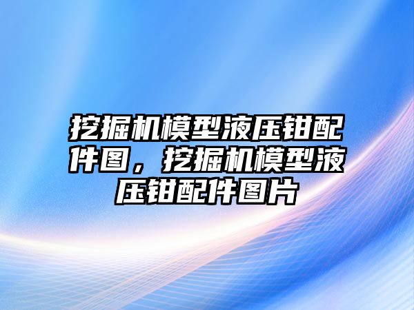 挖掘機模型液壓鉗配件圖，挖掘機模型液壓鉗配件圖片