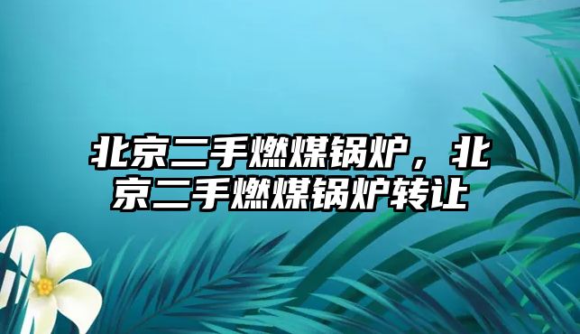 北京二手燃煤鍋爐，北京二手燃煤鍋爐轉(zhuǎn)讓