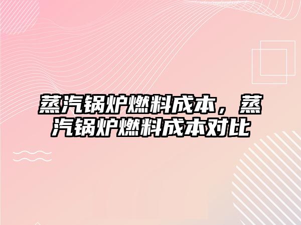 蒸汽鍋爐燃料成本，蒸汽鍋爐燃料成本對(duì)比