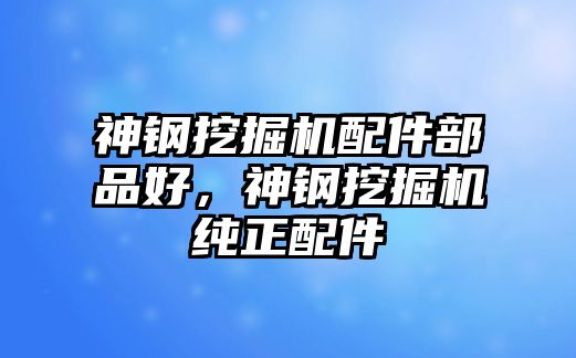 神鋼挖掘機配件部品好，神鋼挖掘機純正配件