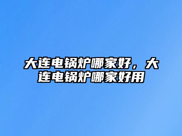 大連電鍋爐哪家好，大連電鍋爐哪家好用