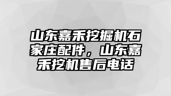 山東嘉禾挖掘機石家莊配件，山東嘉禾挖機售后電話