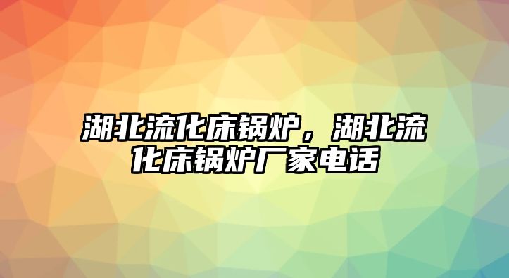 湖北流化床鍋爐，湖北流化床鍋爐廠家電話