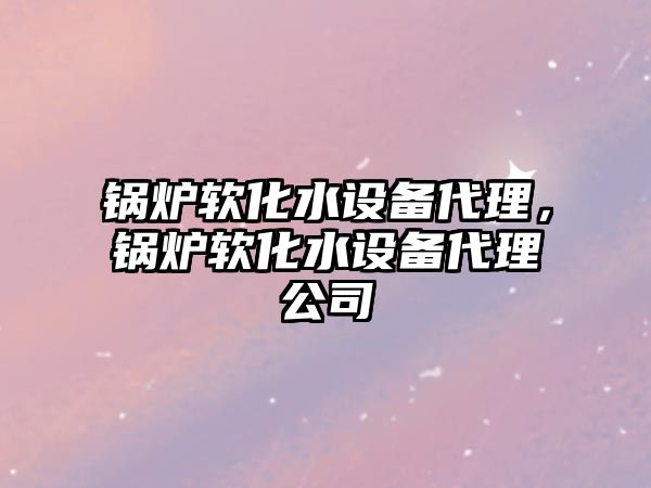 鍋爐軟化水設(shè)備代理，鍋爐軟化水設(shè)備代理公司