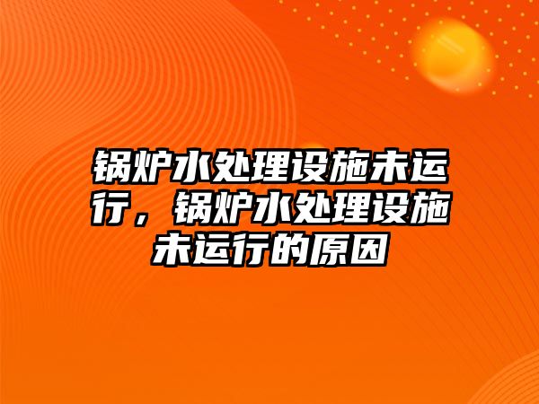 鍋爐水處理設(shè)施未運行，鍋爐水處理設(shè)施未運行的原因