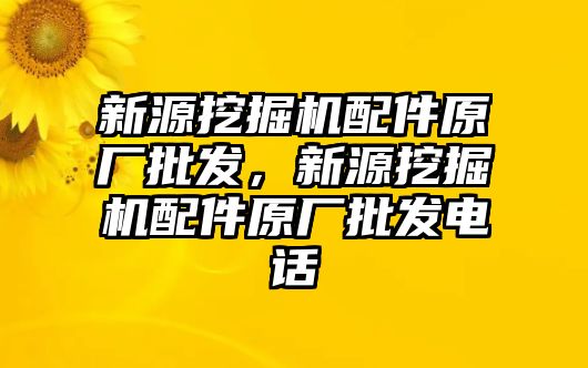 新源挖掘機(jī)配件原廠批發(fā)，新源挖掘機(jī)配件原廠批發(fā)電話(huà)