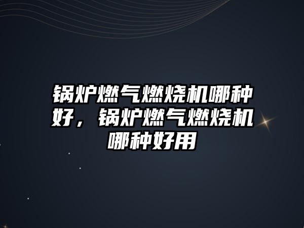 鍋爐燃氣燃燒機哪種好，鍋爐燃氣燃燒機哪種好用