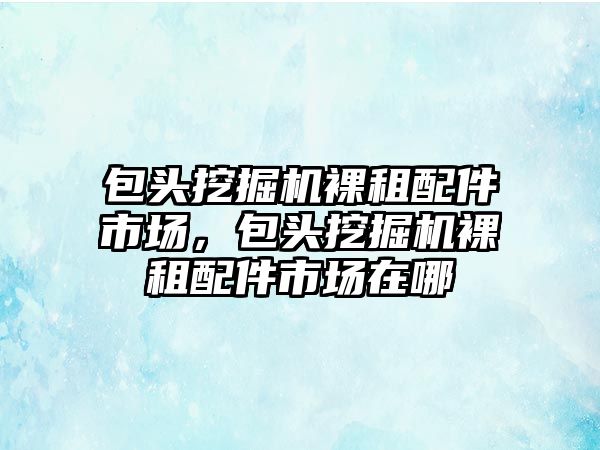 包頭挖掘機(jī)裸租配件市場，包頭挖掘機(jī)裸租配件市場在哪