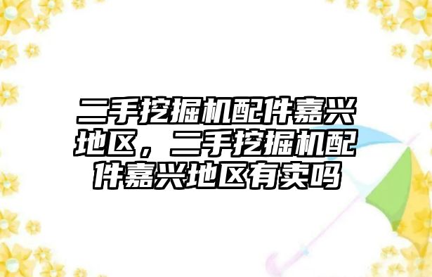 二手挖掘機配件嘉興地區(qū)，二手挖掘機配件嘉興地區(qū)有賣嗎