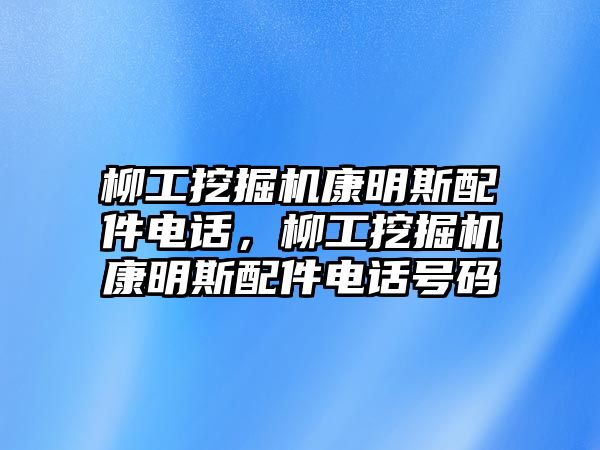 柳工挖掘機(jī)康明斯配件電話，柳工挖掘機(jī)康明斯配件電話號(hào)碼