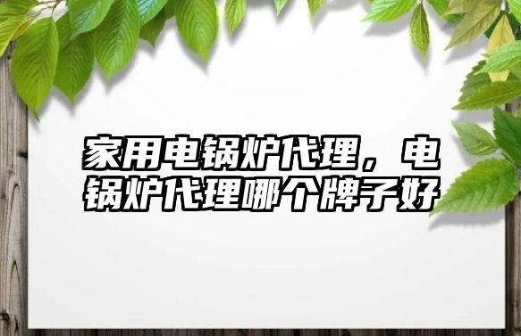 家用電鍋爐代理，電鍋爐代理哪個(gè)牌子好