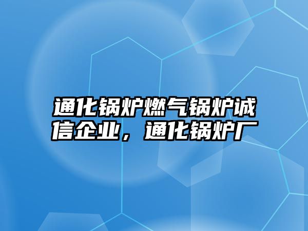 通化鍋爐燃氣鍋爐誠信企業(yè)，通化鍋爐廠