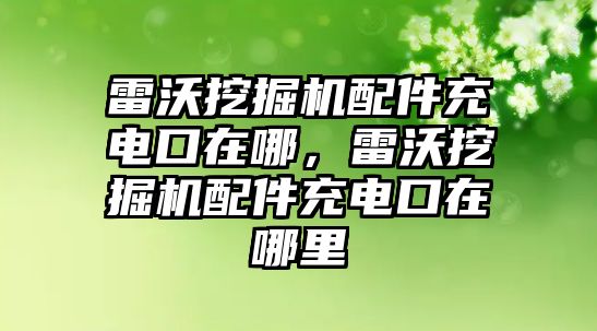 雷沃挖掘機(jī)配件充電口在哪，雷沃挖掘機(jī)配件充電口在哪里