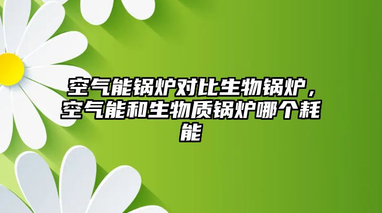 空氣能鍋爐對比生物鍋爐，空氣能和生物質(zhì)鍋爐哪個耗能