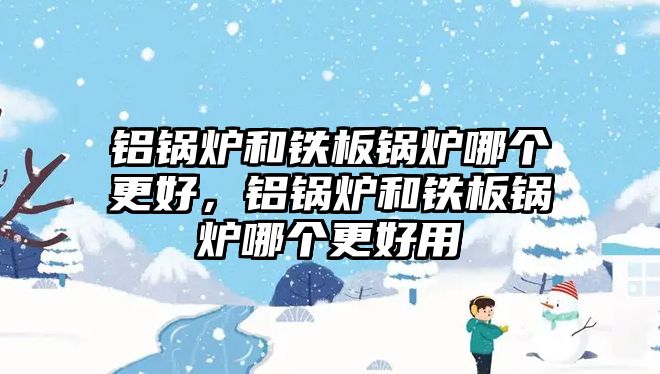 鋁鍋爐和鐵板鍋爐哪個(gè)更好，鋁鍋爐和鐵板鍋爐哪個(gè)更好用