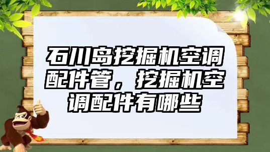 石川島挖掘機(jī)空調(diào)配件管，挖掘機(jī)空調(diào)配件有哪些